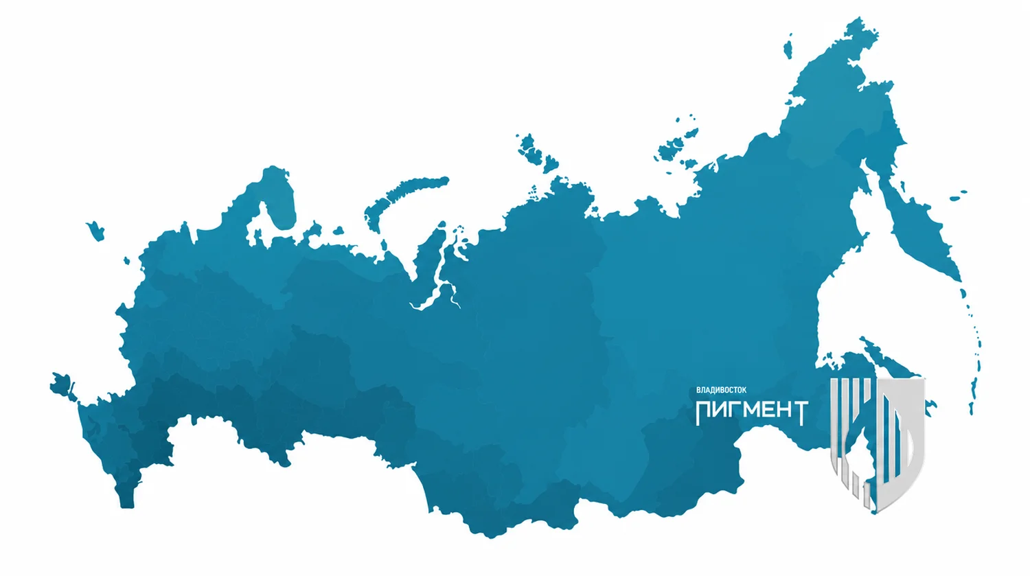 Карта: отгрузка со склада во Владивостоке по всей России